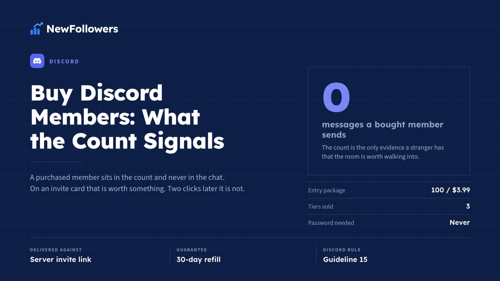 Buy Discord Members: What a Member Count Actually Signals
