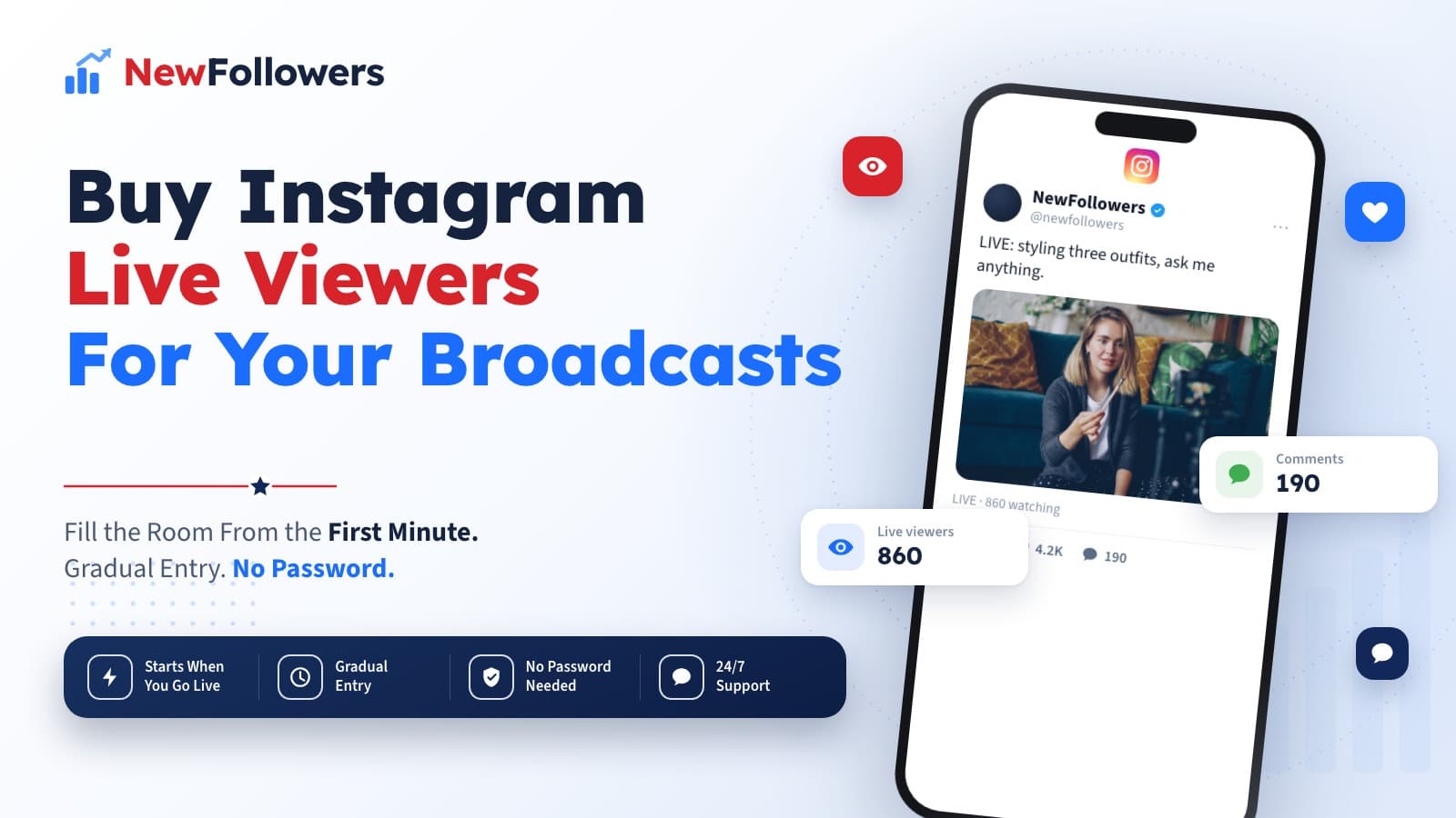 Buy Instagram Live Viewers for Your Broadcasts