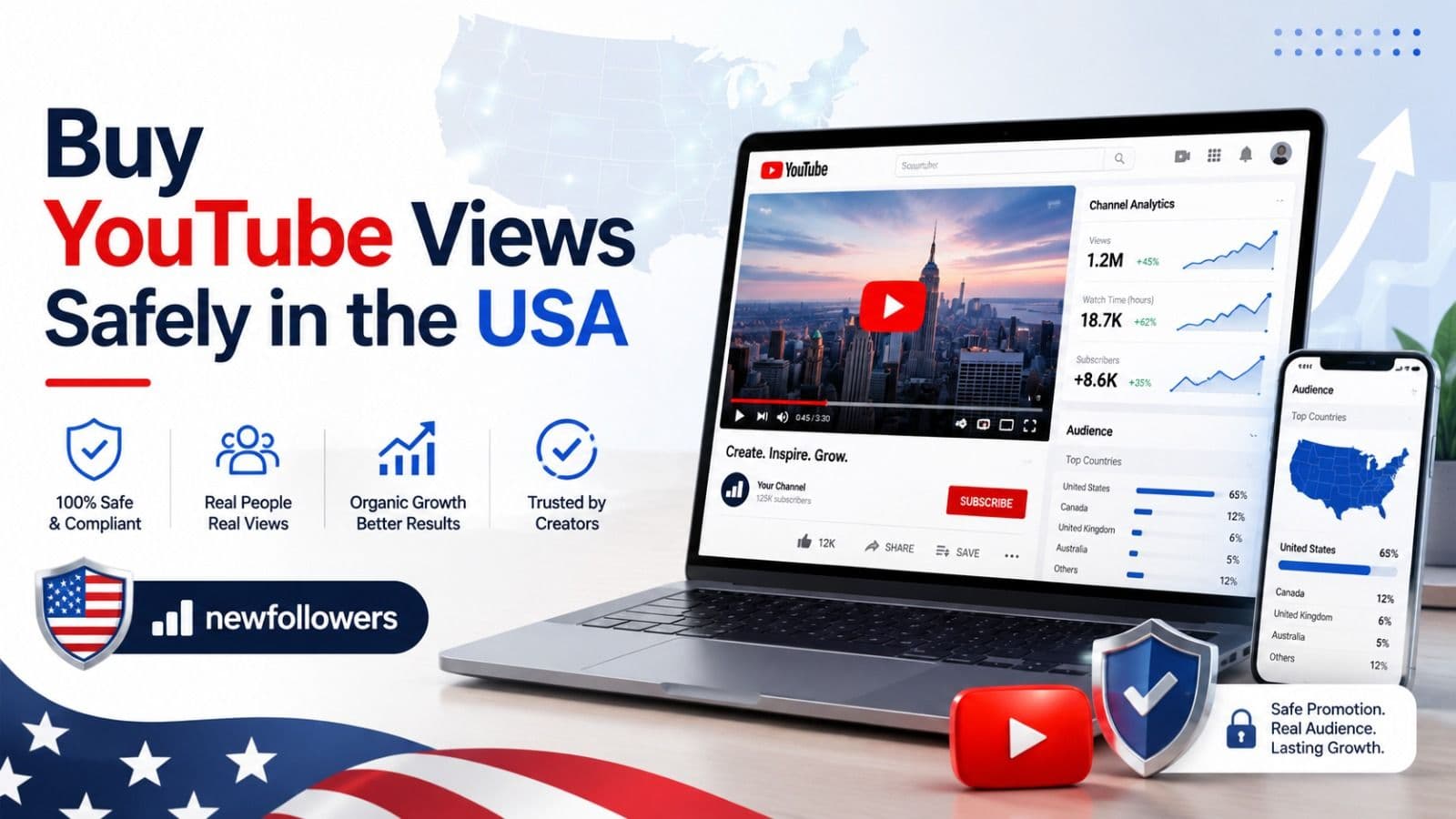 Buy YouTube Views Safely in the USA