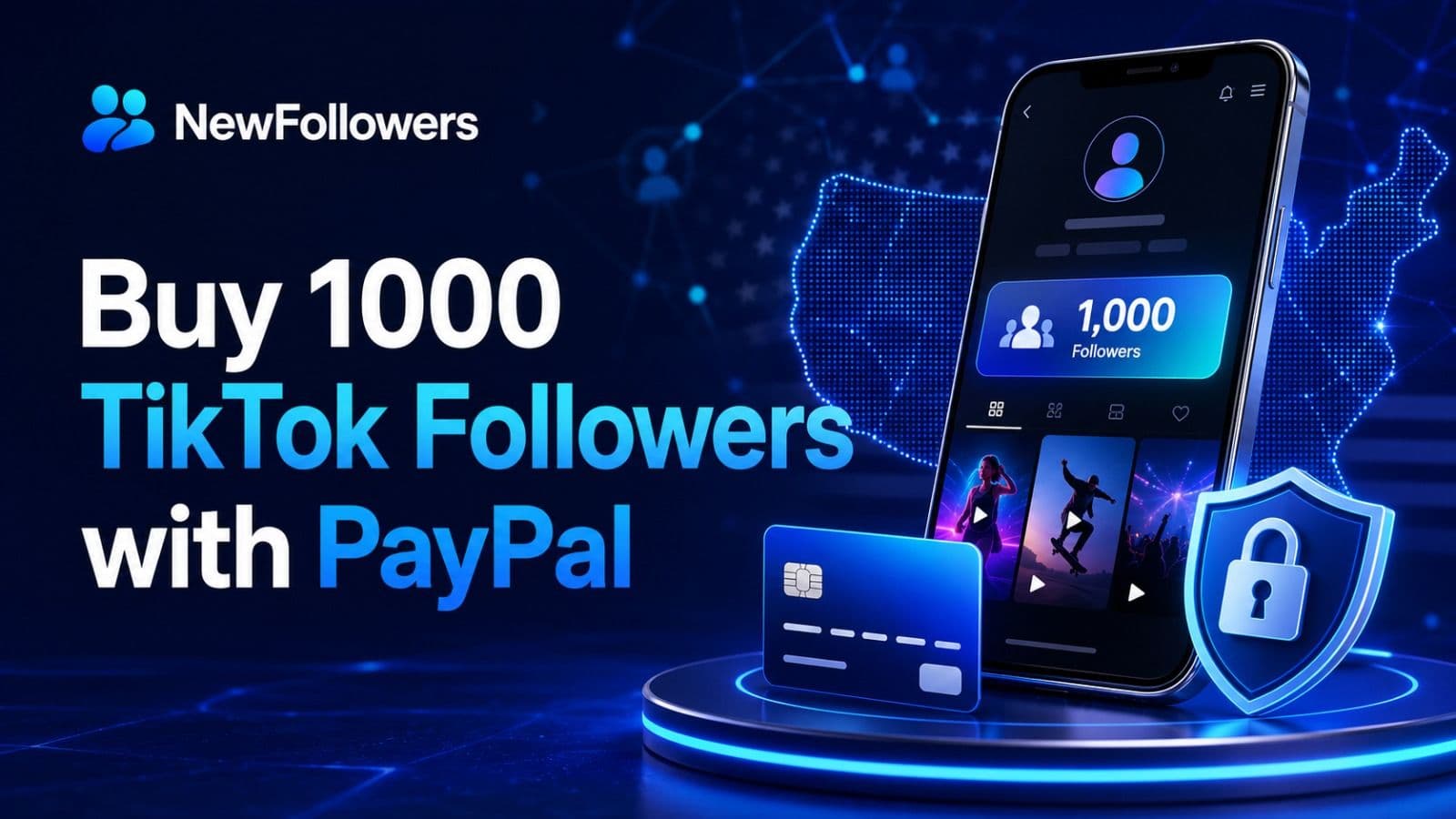 Buy 1000 TikTok Followers with PayPal
