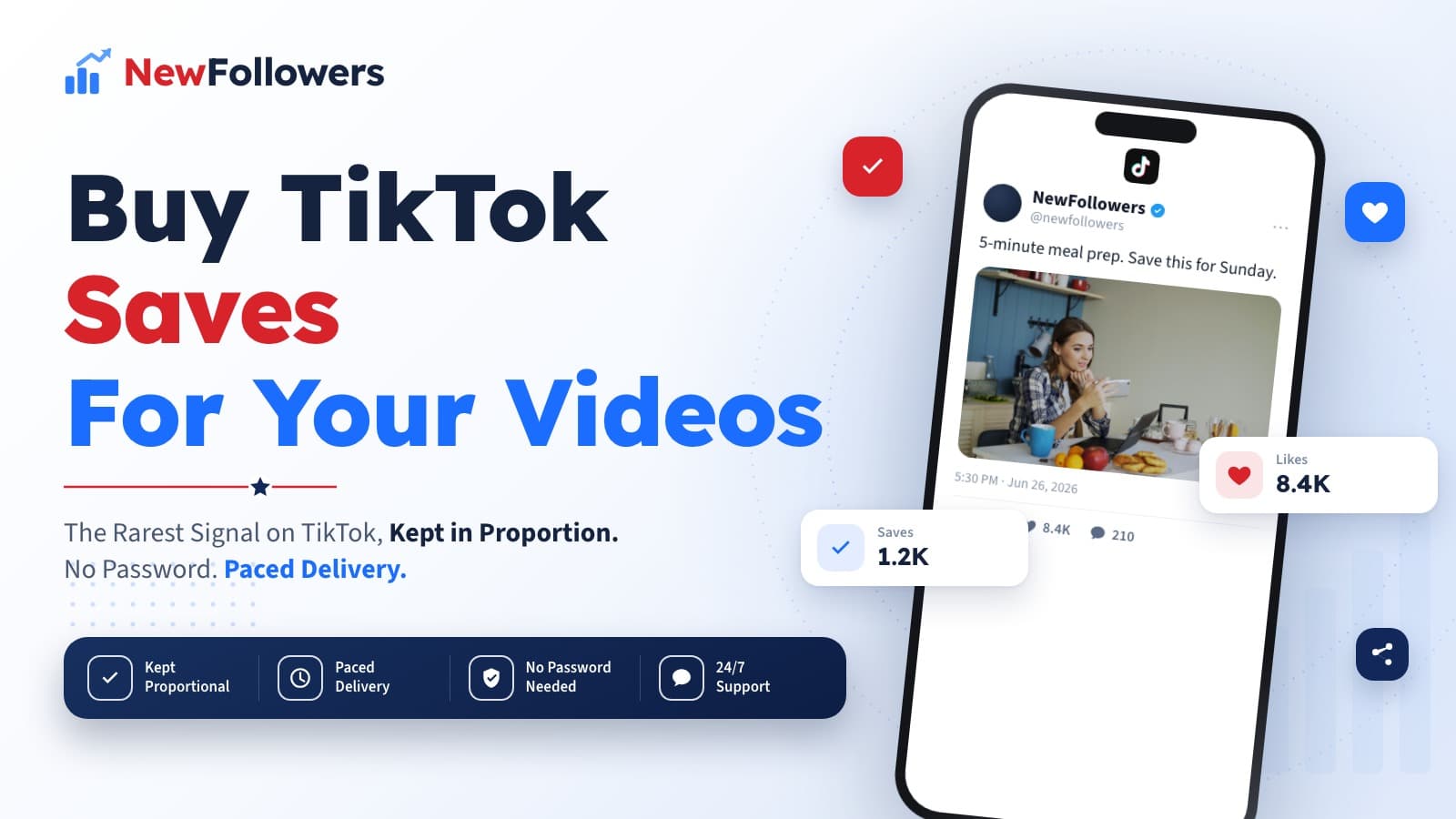 Buy TikTok Saves for Your Videos