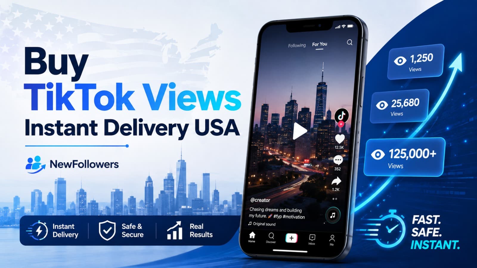 Buy TikTok Views Instant Delivery USA