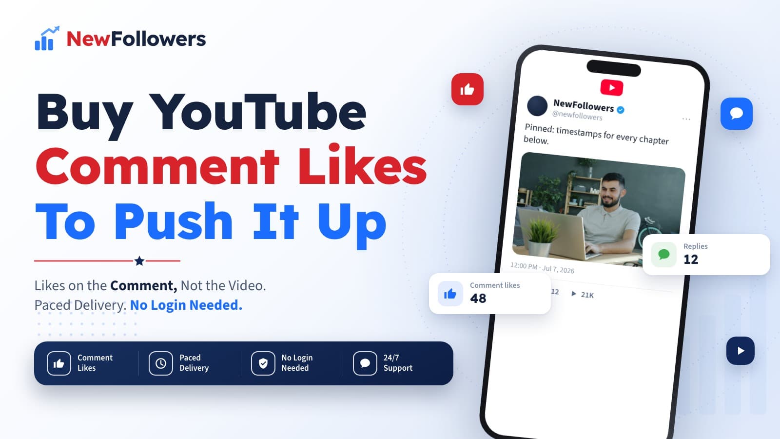Buy YouTube Comment Likes to Push a Comment Up