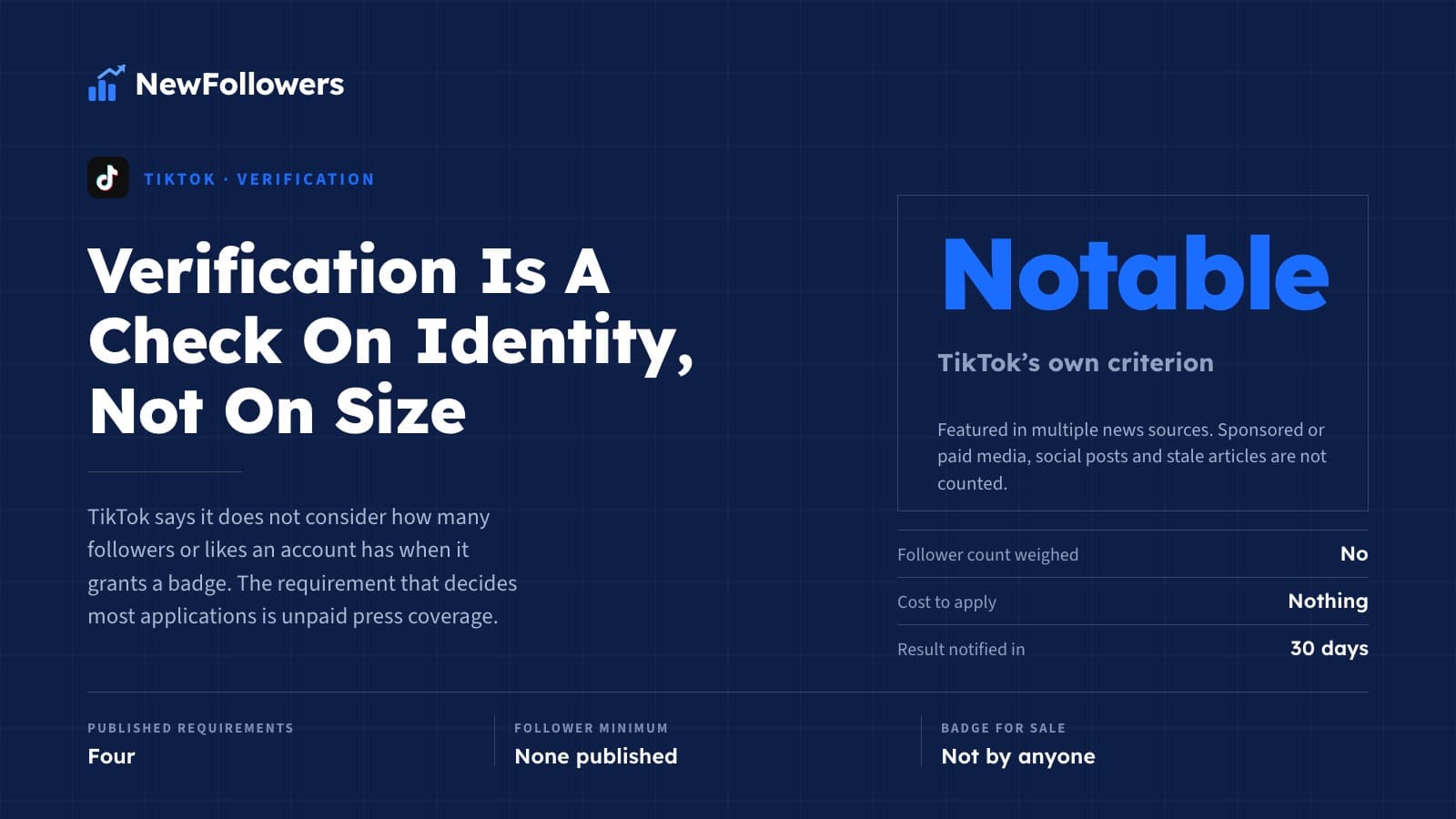 How to Get Verified on TikTok: The Criteria TikTok Publishes, and the One That Stops Everybody