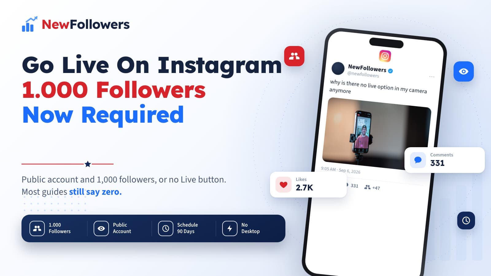 How to Go Live on Instagram (1,000 Followers Now Required)