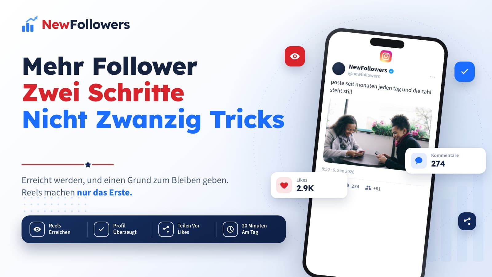 Mehr Follower auf Instagram: Was 2026 noch funktioniert