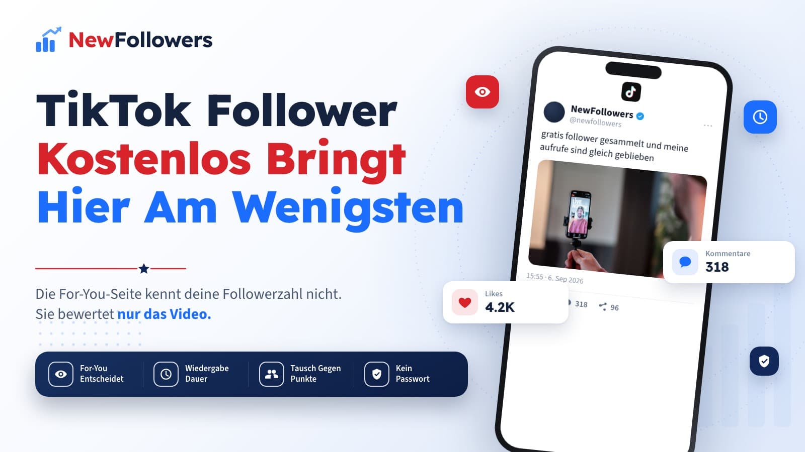 TikTok Follower kostenlos: Warum ausgerechnet hier niemand welche braucht