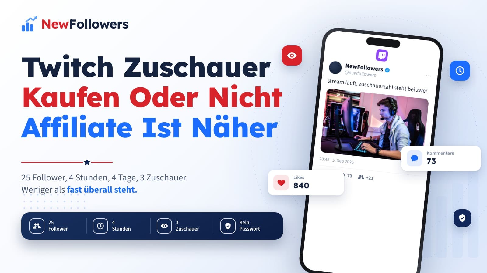 Twitch Zuschauer kaufen: Was Twitch verbietet und was der Affiliate-Status wirklich verlangt