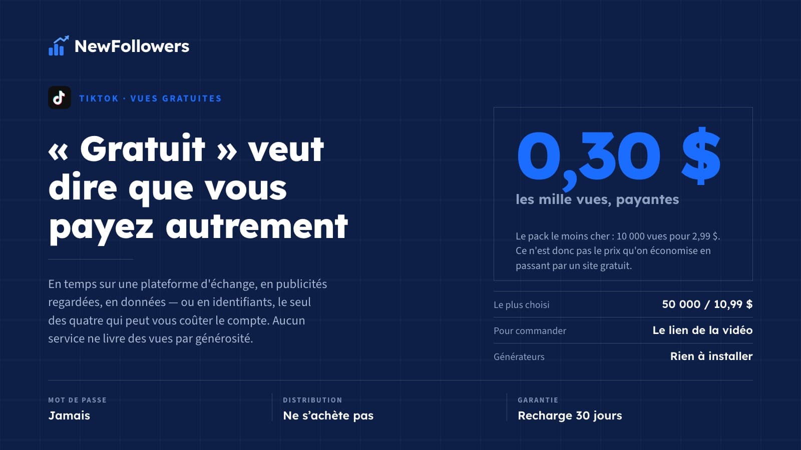 Vues TikTok gratuites : ce que ces sites demandent vraiment, et ce qui marche