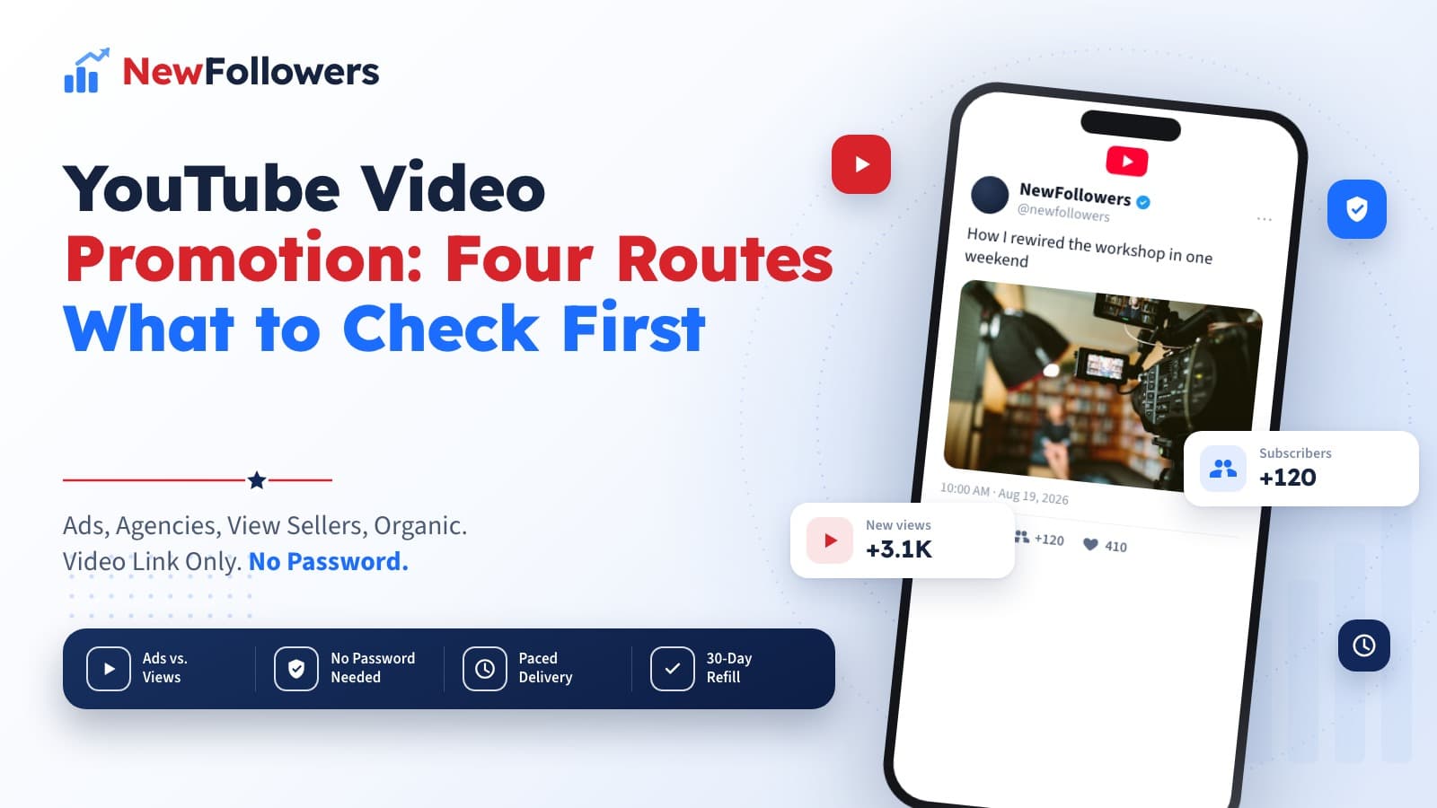 YouTube Video Promotion: Ads, Promotion Services, View Sellers and What to Check